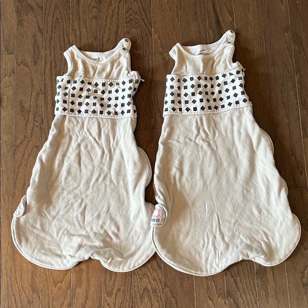 SET OF 2 Nanit Sleep sacks 6-12 months